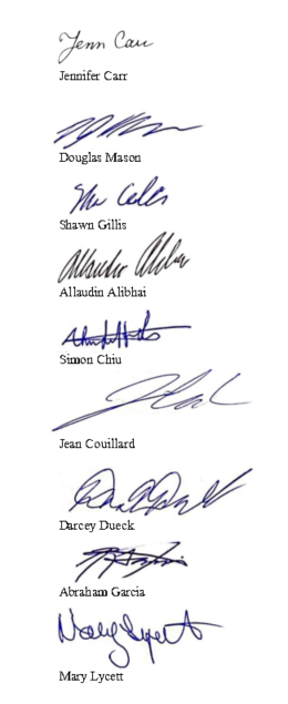 Signatures de l