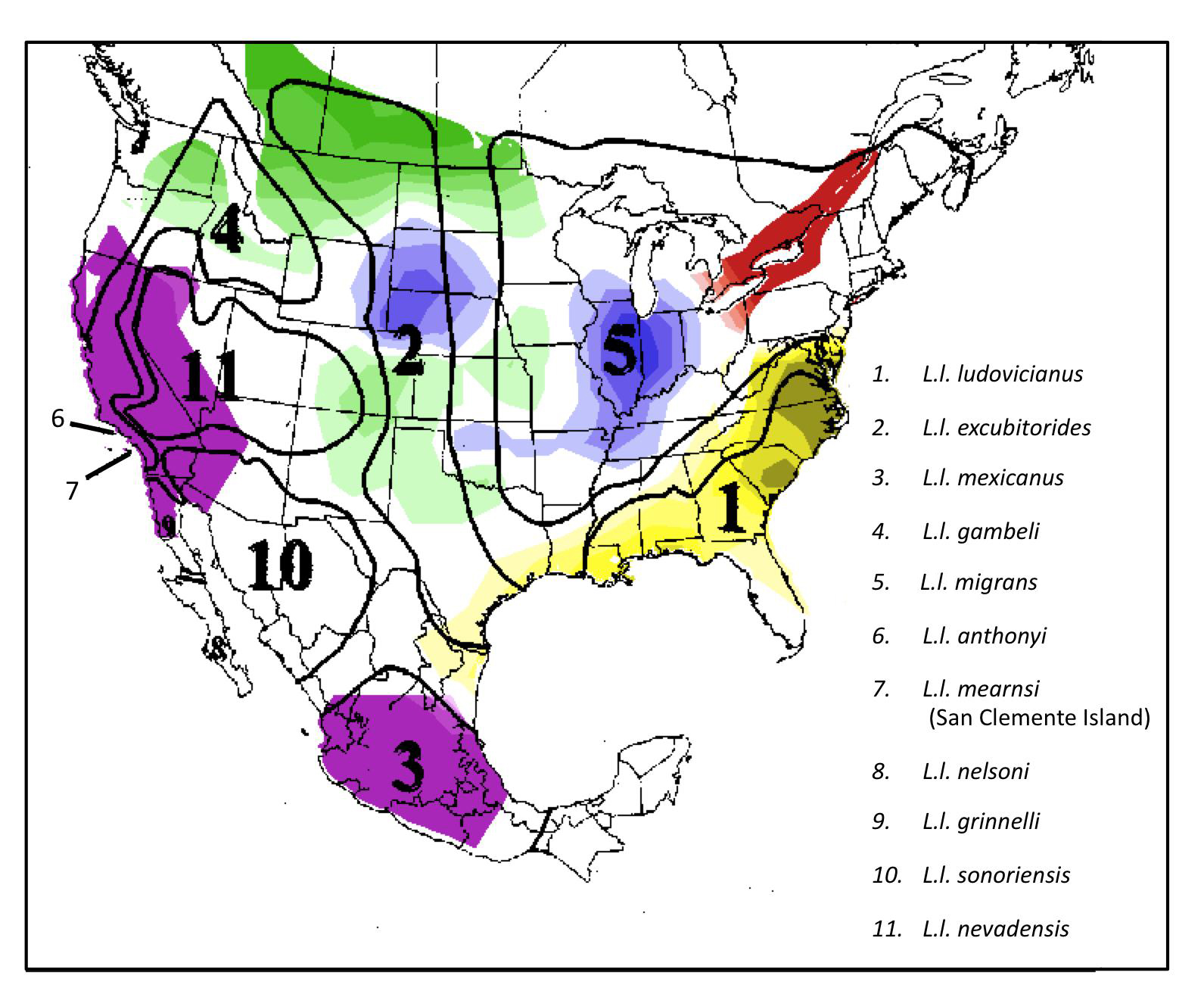 COSEWIC Assessment and Status Report on the Loggerhead Shrike (Lanius ...