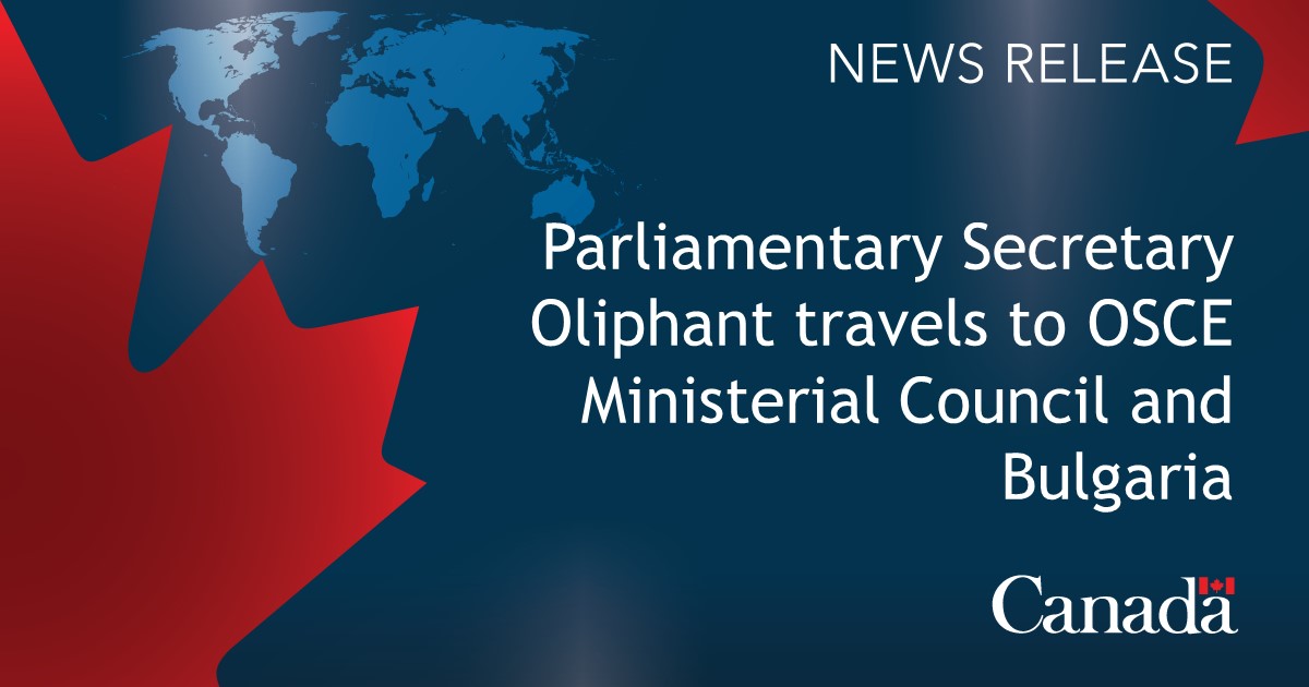 Parliamentary Secretary Oliphant to attend the Ministerial Council ...