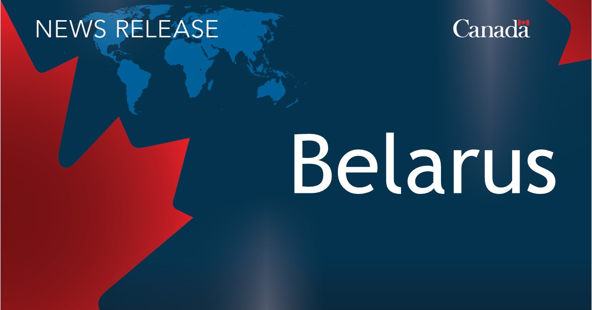 Minister Joly announces sanctions on fourth anniversary of fraudulent presidential elections in Belarus