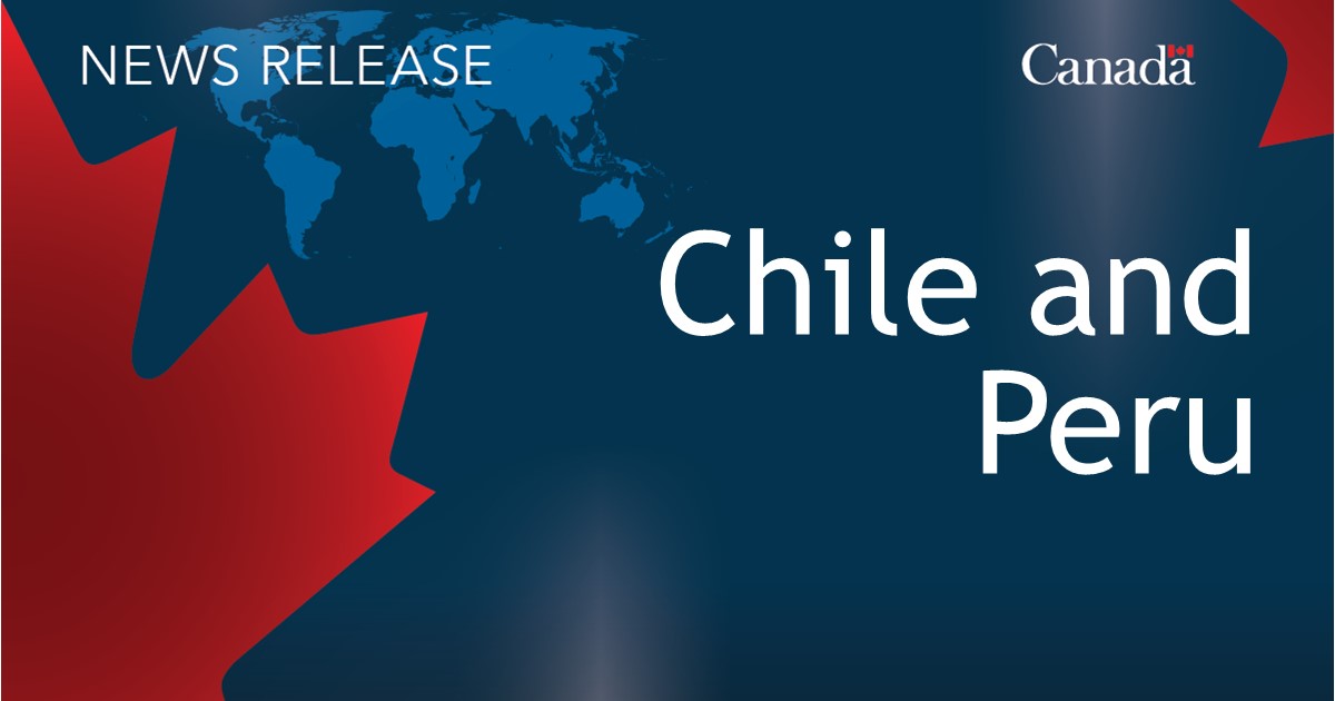 Minister Joly to travel to Chile and Peru