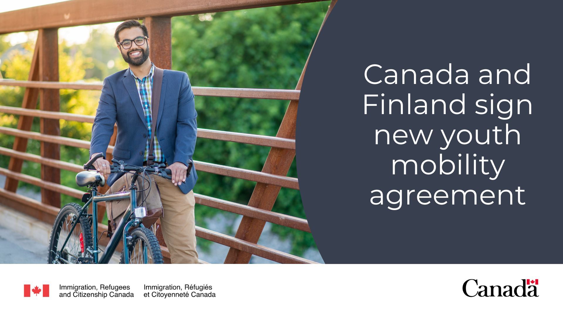 Canada announces the launch of the CanadaFinland Youth Mobility