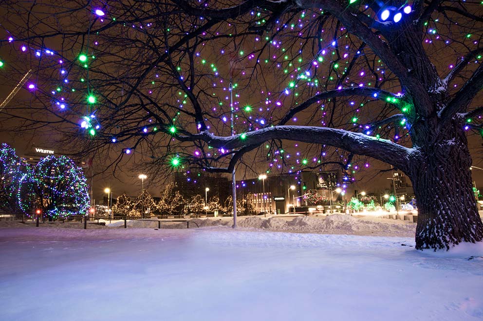 Les Lumieres De Noel Au Canada Canada Ca