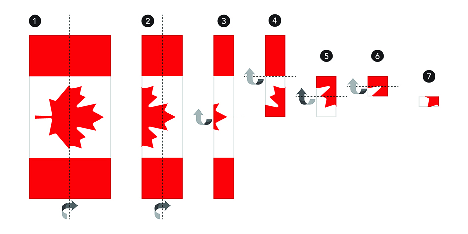 Folding The National Flag Of Canada Canada ca