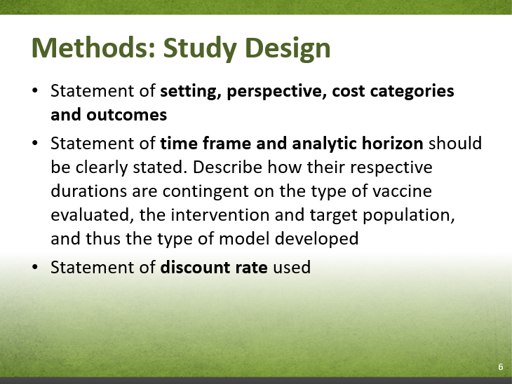 Slide 7-6. Methods: Study Design. Text description follows.