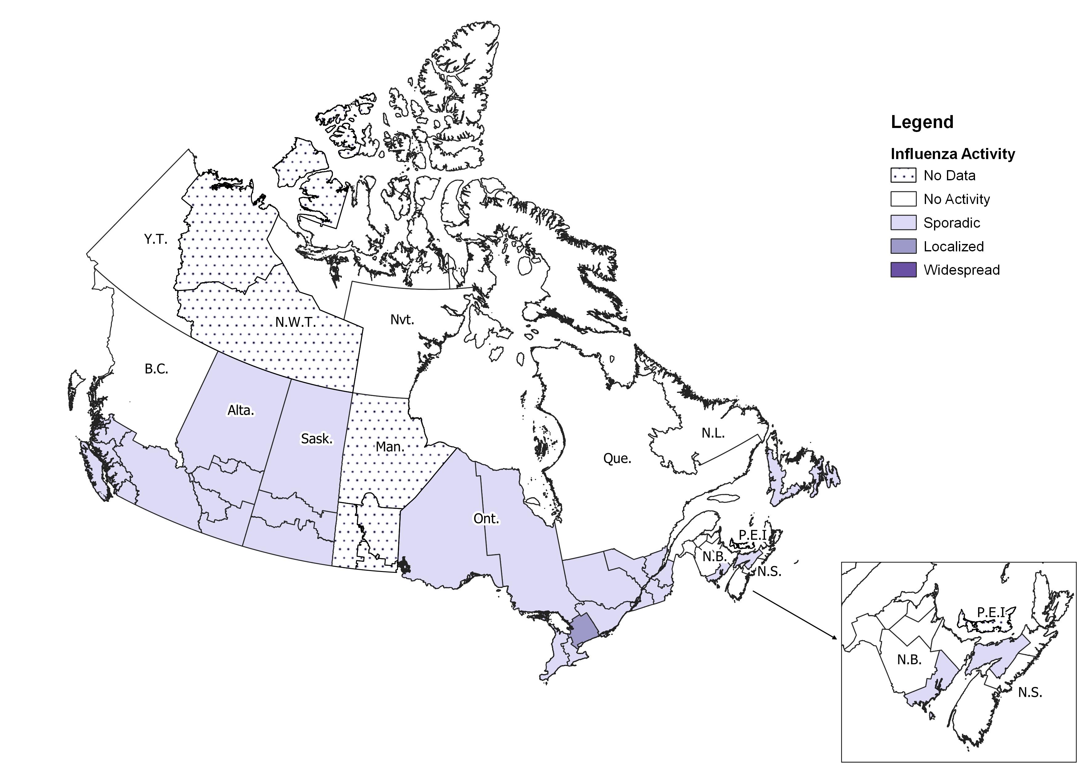 FluWatch Report October 1 To October 14 2023 Weeks 40 41 Canada Ca   Fig1 Eng 