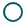 Icon of an empty circle