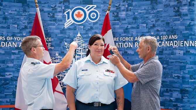 RCAF Command Chief Warrant Officer – CWO Renee Hansen